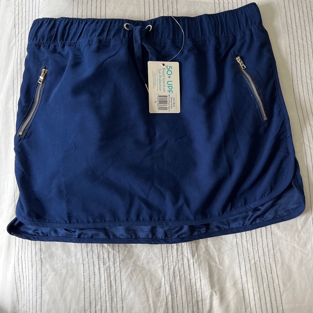 Cabana Life skirt navy with tags size M